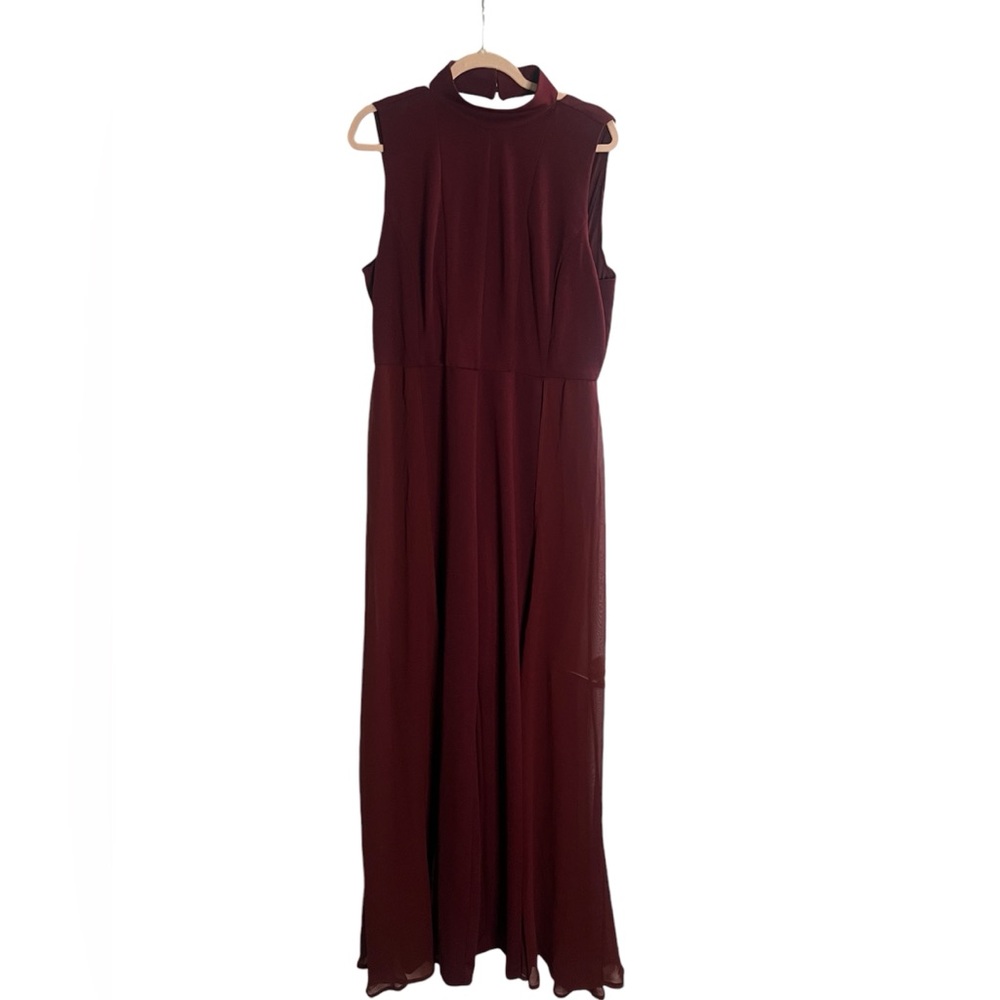 New York & Company High Neck Jumpsuit